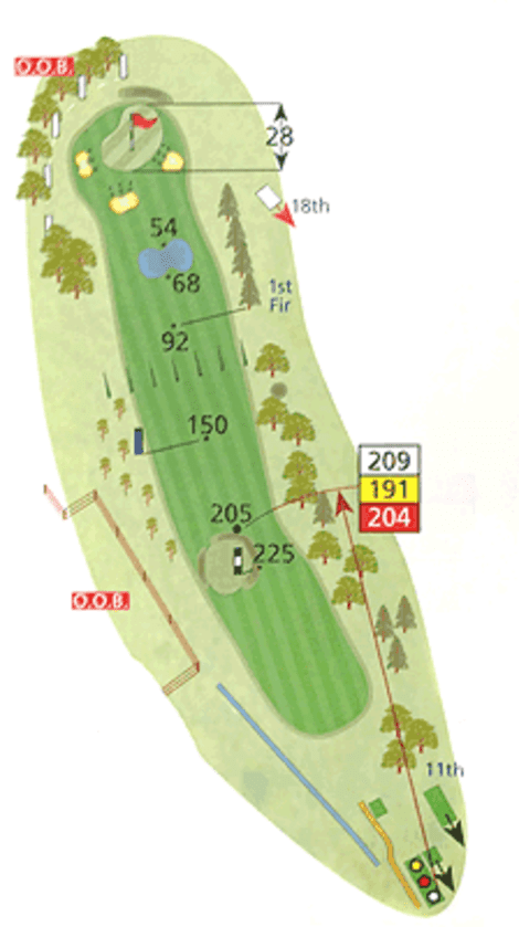 Chippenham Golf Course Hole 17