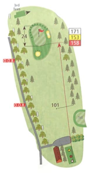 Chippenham Golf Course Hole 2