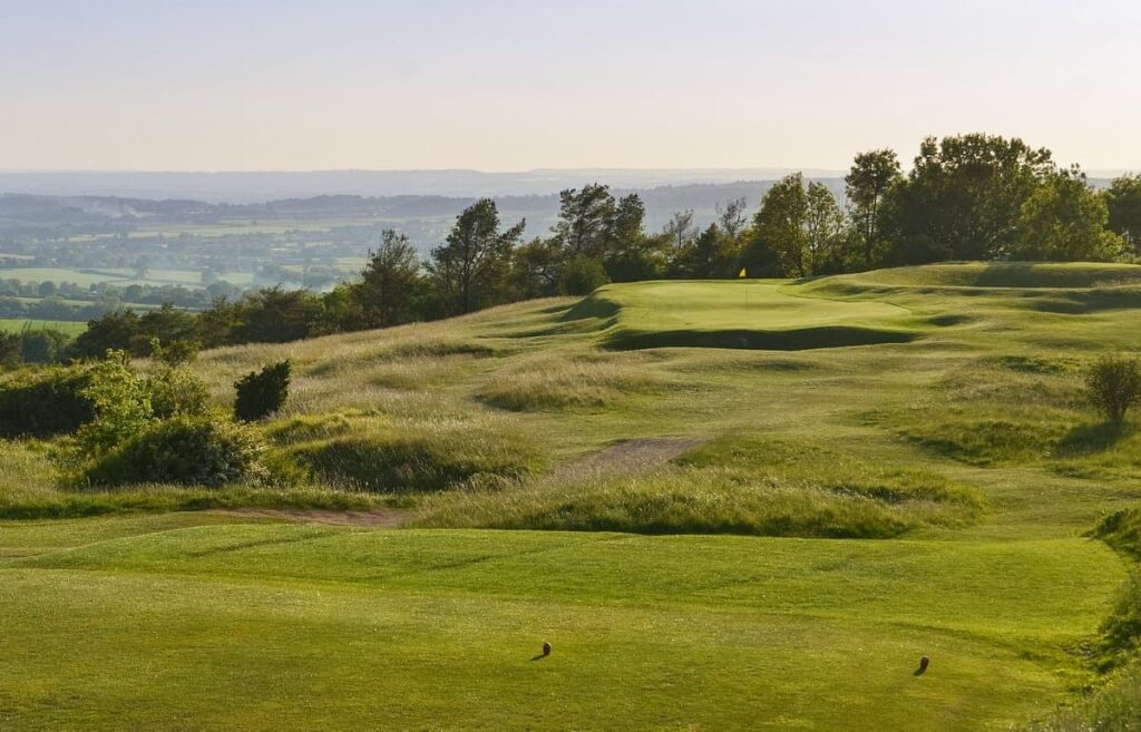 The 6th Hole at North Wilts Golf Club