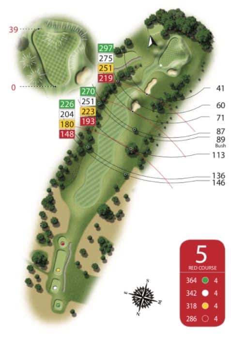 Cumberwell Red Course Hole 5