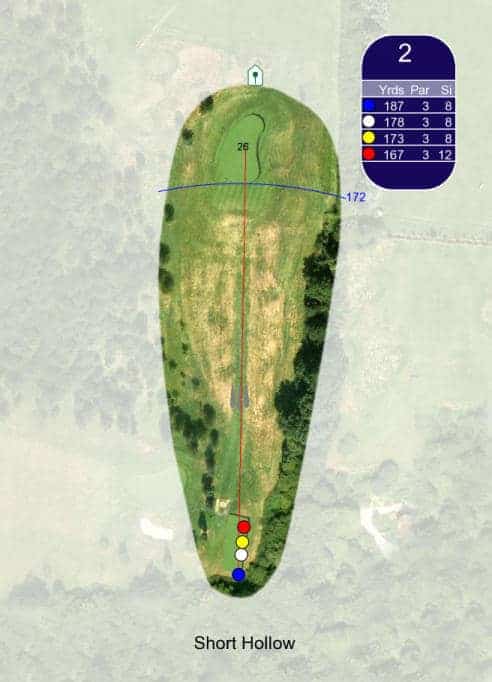 Erlestoke Golf Course Hole 2