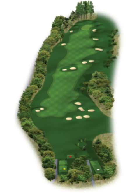 High Post Golf Course Hole 2