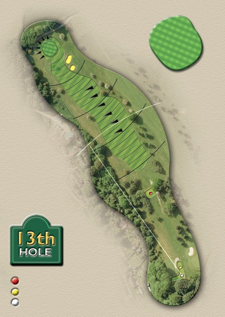 Kingsdown Golf Course Hole 13