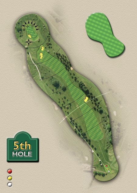 Kingsdown Golf Course Hole 5