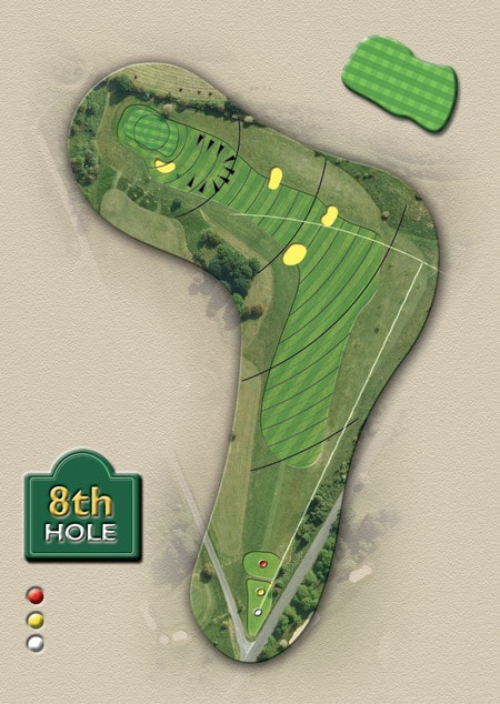 Kingsdown Golf Course Hole 8