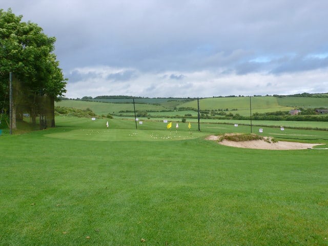 The Short Game Area At Ogbourne Downs