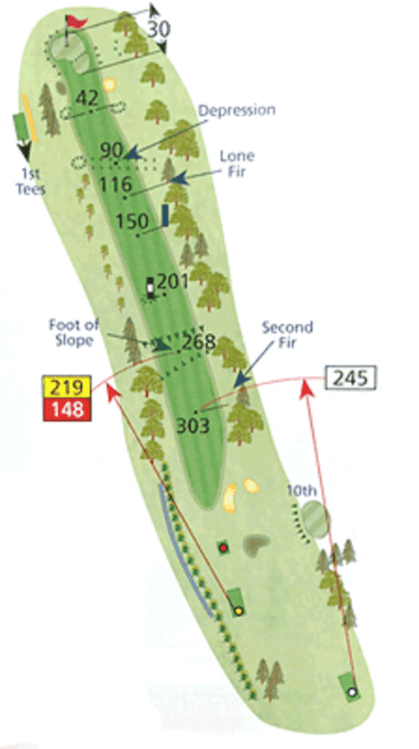 Chippenham Golf Course Hole 18