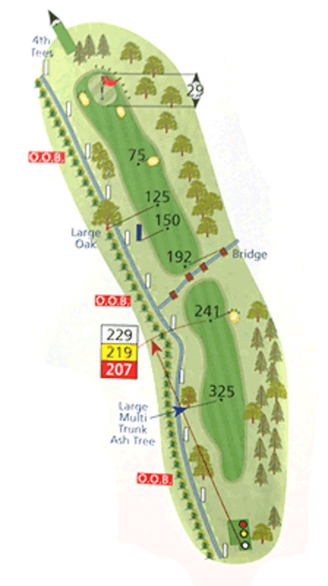 Chippenham Golf Course Hole 3