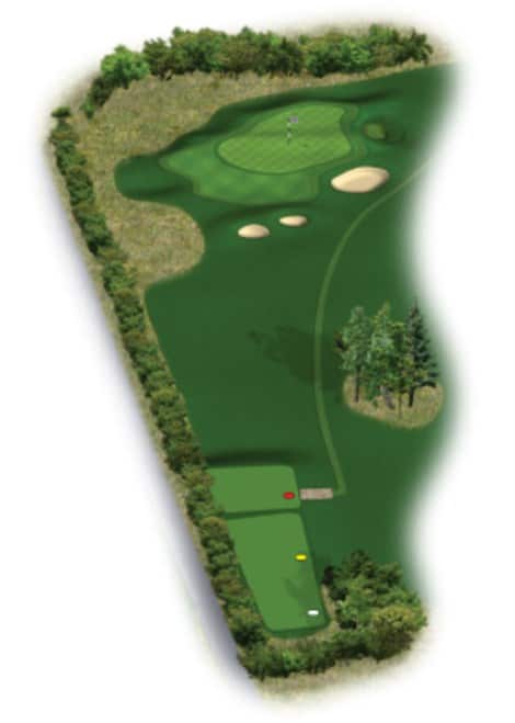 High Post Golf Course Hole 17