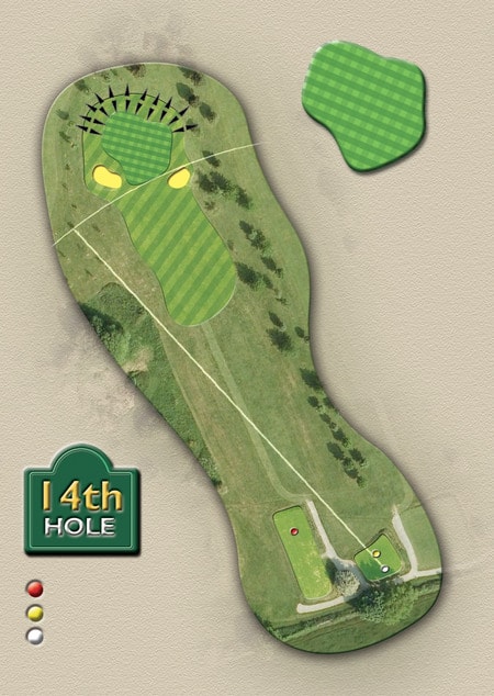 Kingsdown Golf Course Hole 14