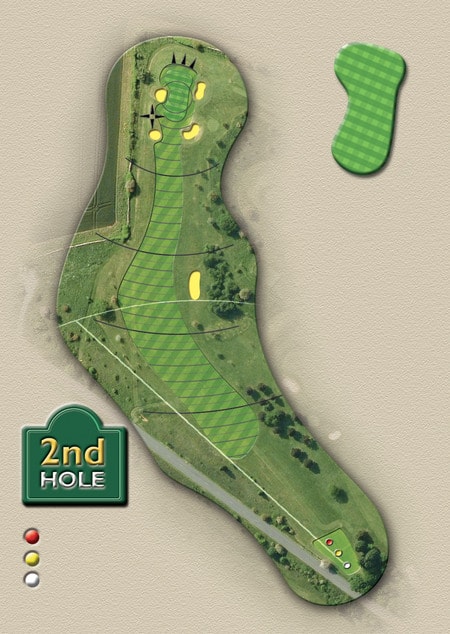 Kingsdown Golf Course Hole 2