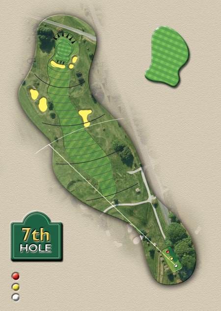 Kingsdown Golf Course Hole 7