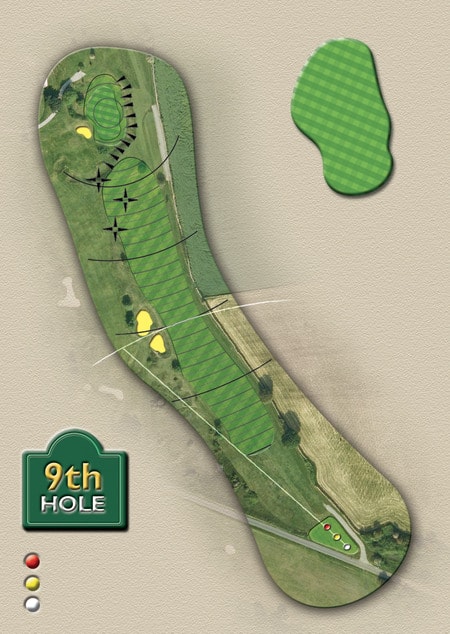 Kingsdown Golf Course Hole 9