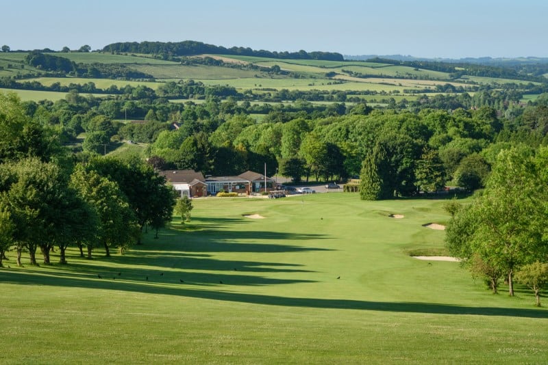 The 9th Hole at Ogbourne Downs