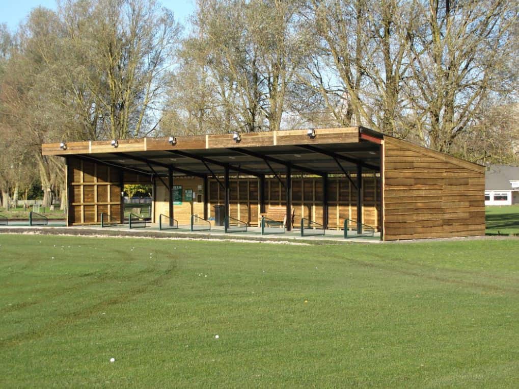 A picture of the Westbury golf club driving range